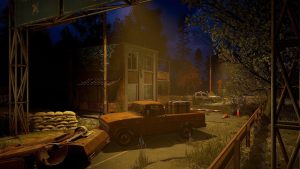 Small Road Checkpoint