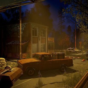 Small Road Checkpoint