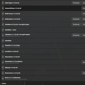 Admin Menu